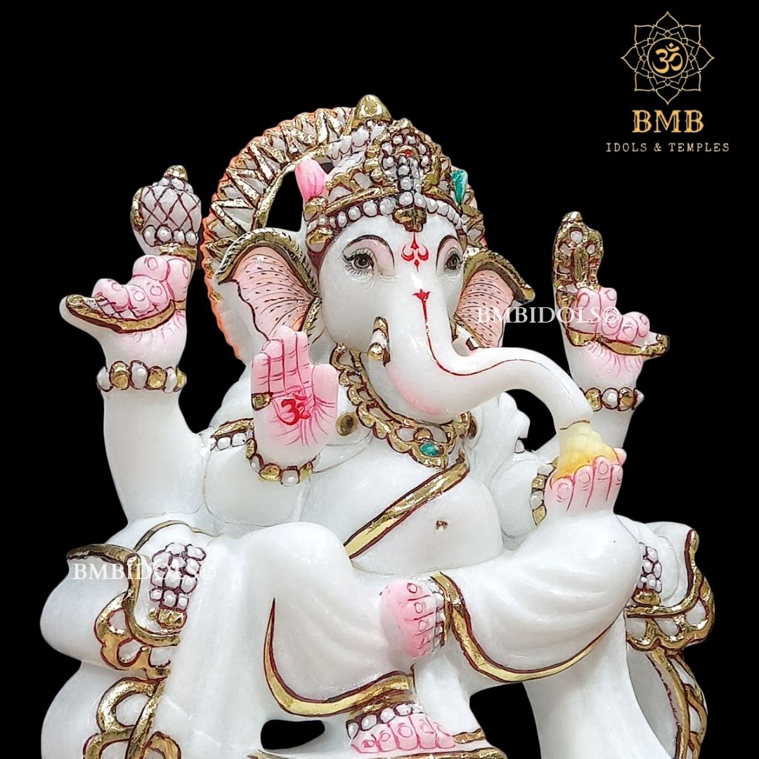Marble Ganesha Murti