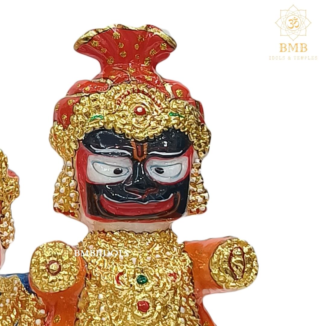 Marble Jagannath Balabhadra and Subhadra Statue made in Makrana Marble