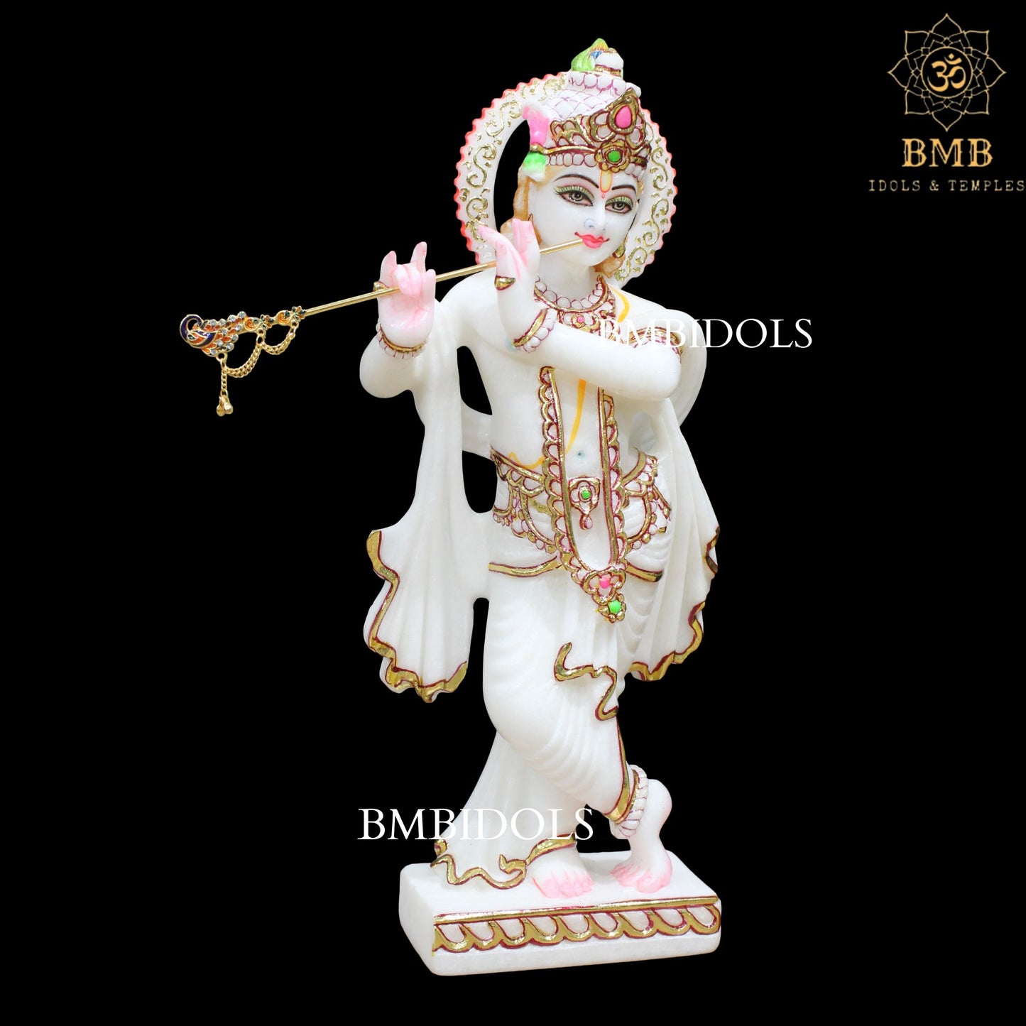 Marble Krishna Ji Murti