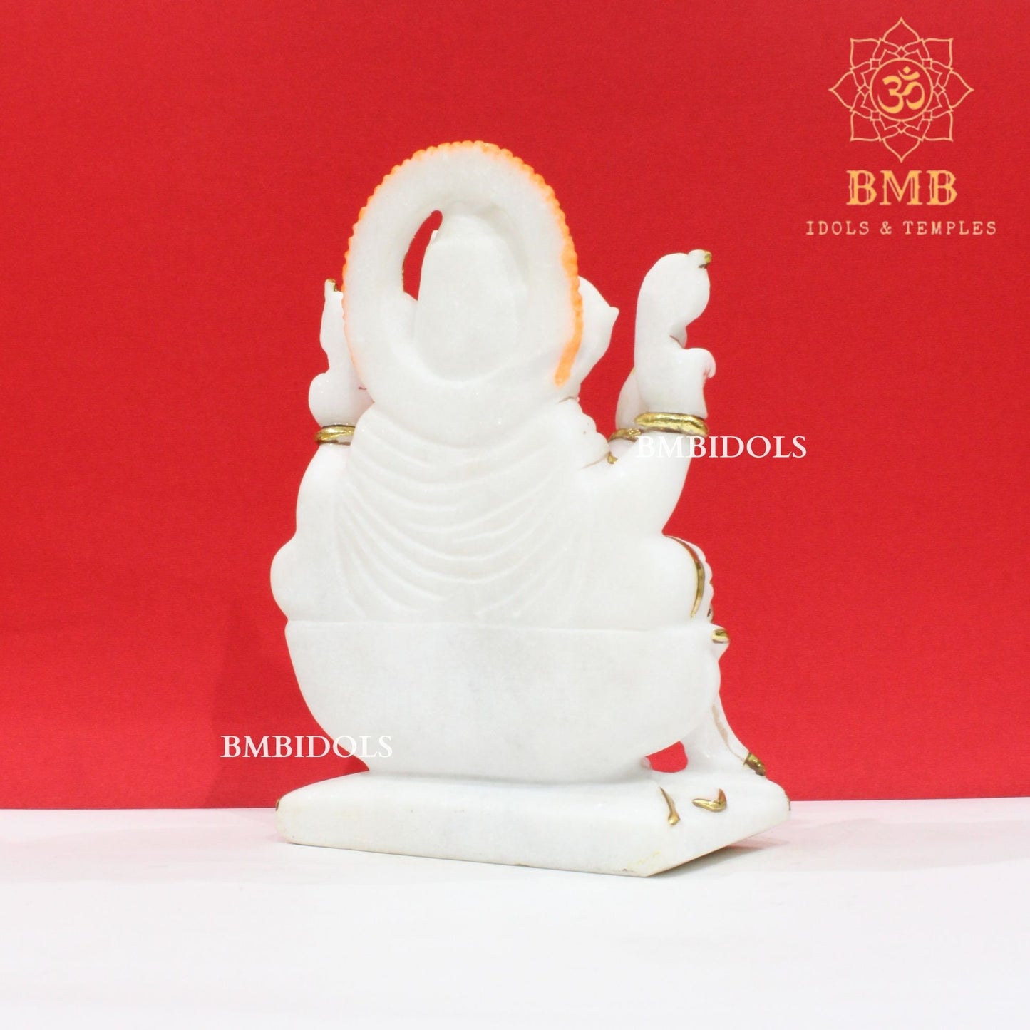 Marble Ganpati Statue made in Vietnam Marble in 9inch