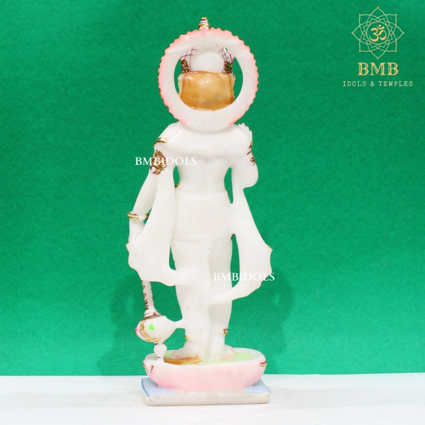 1feet Marble Hanuman Statue made in Makrana Marble