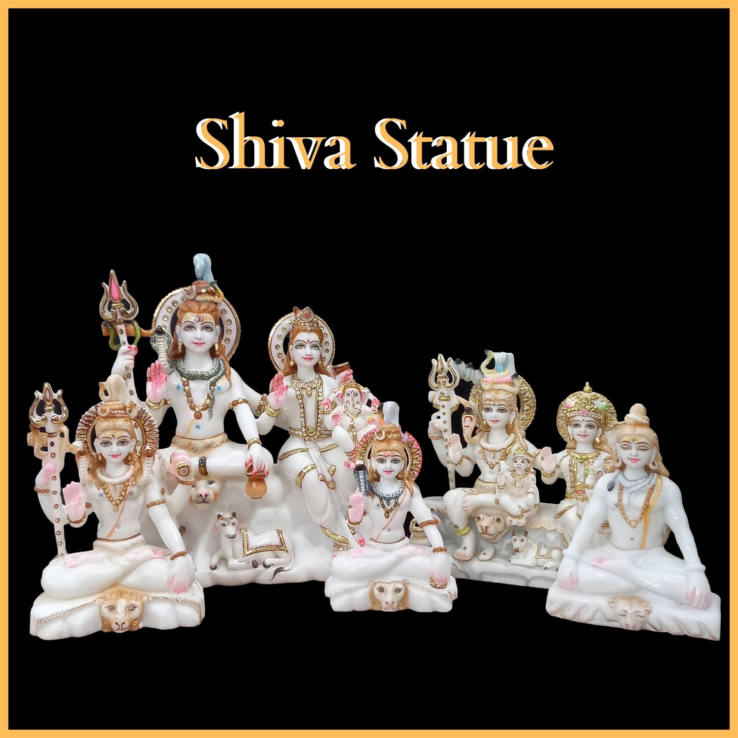 Marble Shiva Statue