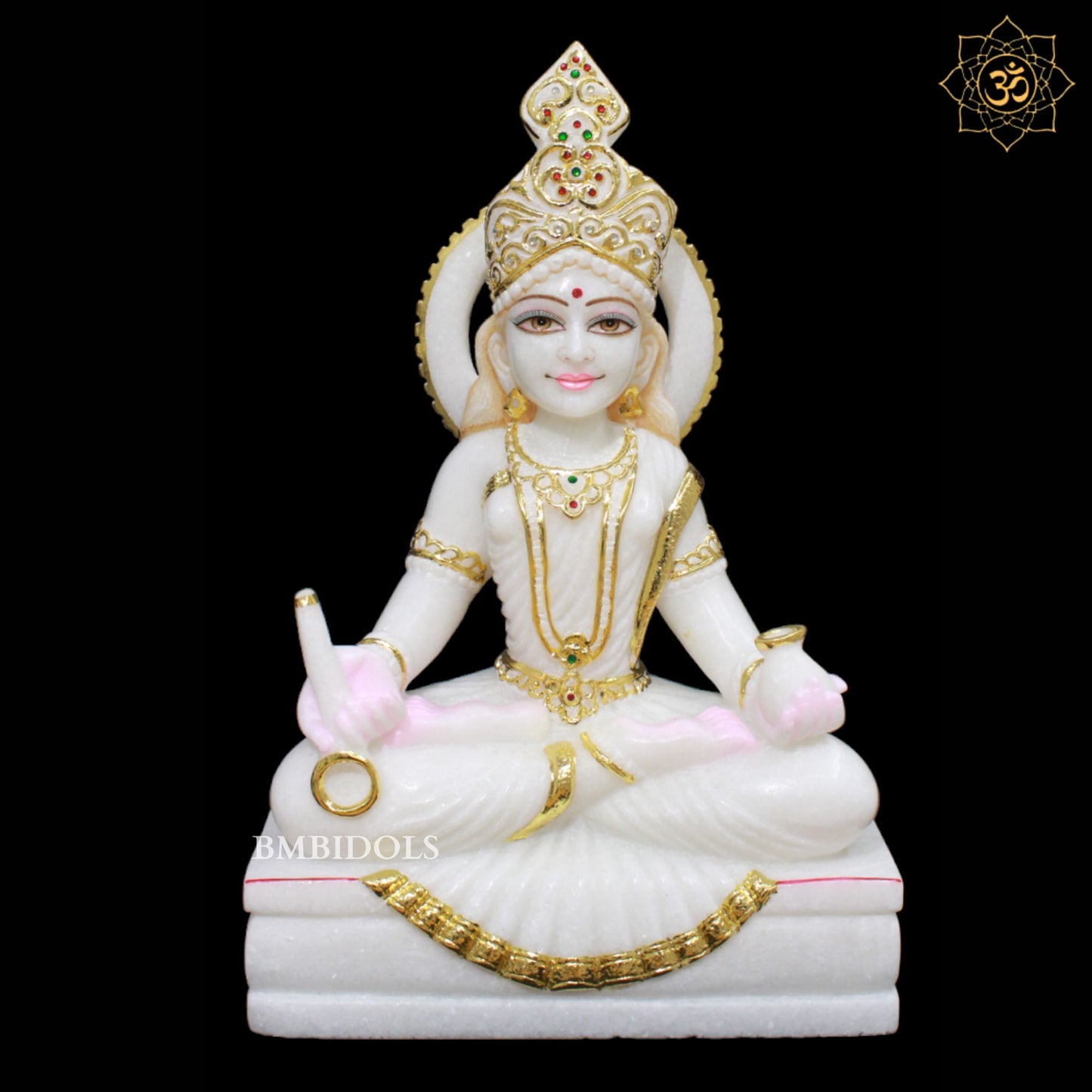 Marble Annapurna Maa Murti in 18inches made in Makrana Marble