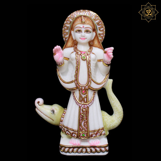 Khodiyar Maa Marble Murti in 1feet for Homes and Temples