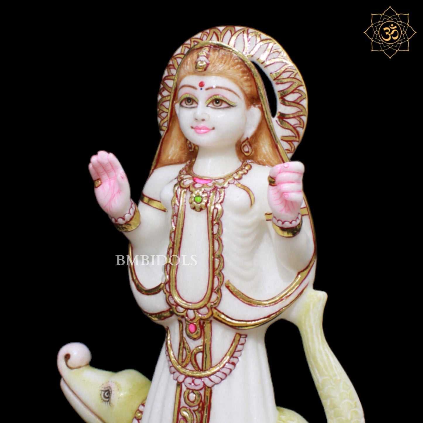 Khodiyar Maa Marble Murti in 1feet for Homes and Temples