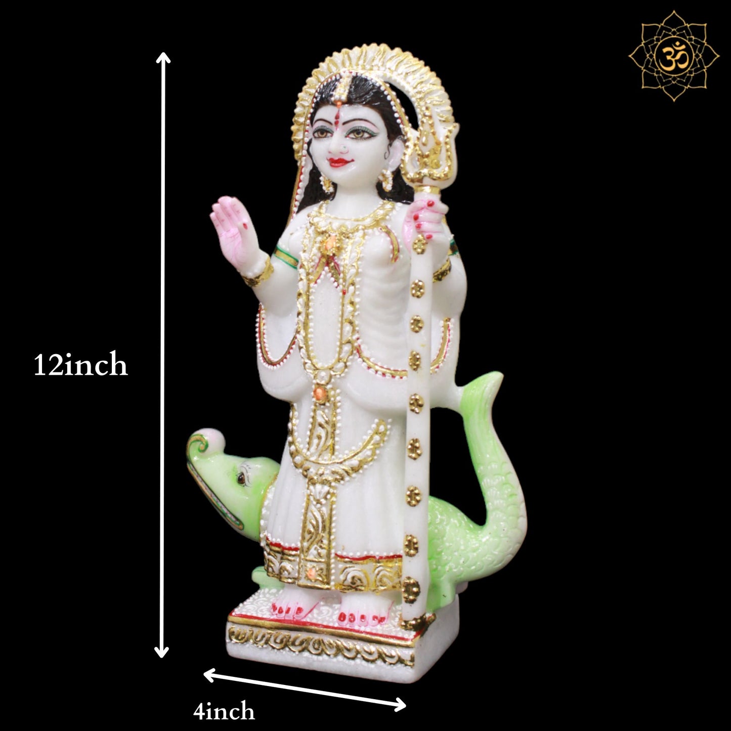 Marble Khodiyar Maa Murti for Homes and Temples in 1feet