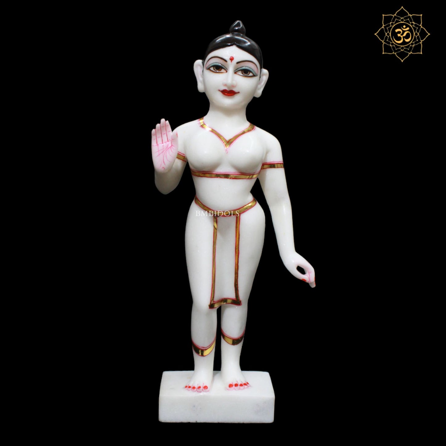 Iskcon Radha Krishna Marble Murti for Homes and Temples in Ashirwad