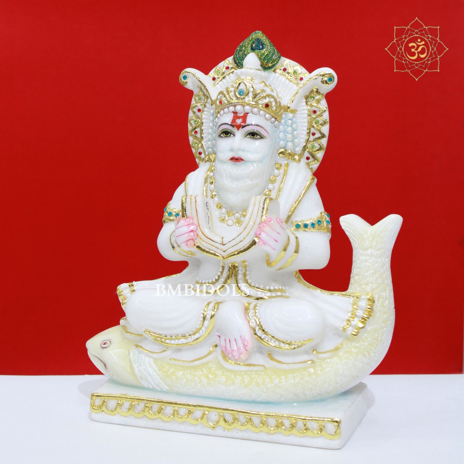 Jhulelal Marble Statue