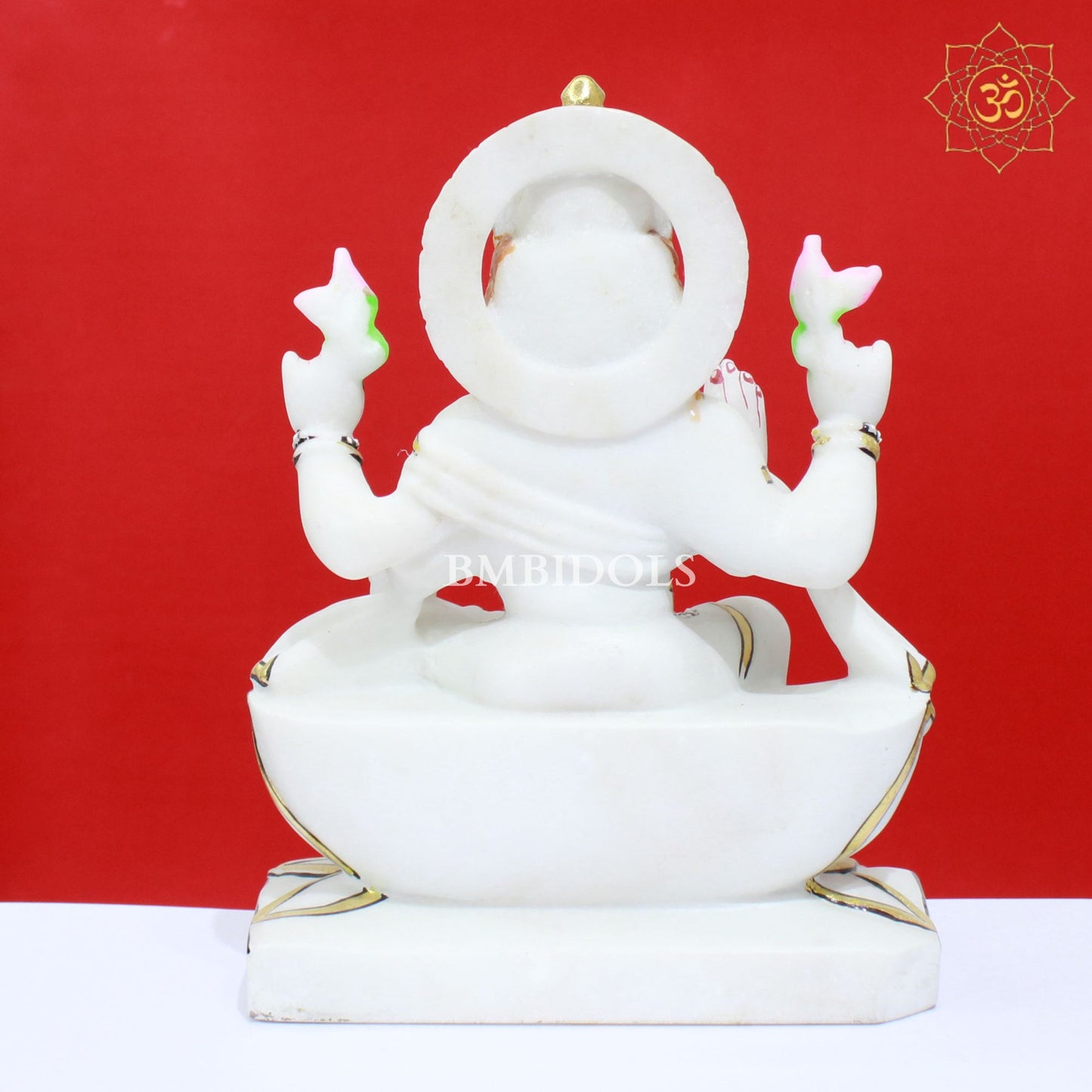 Marble Lakshmi Maa Idol made in Makrana Marble in 12inch