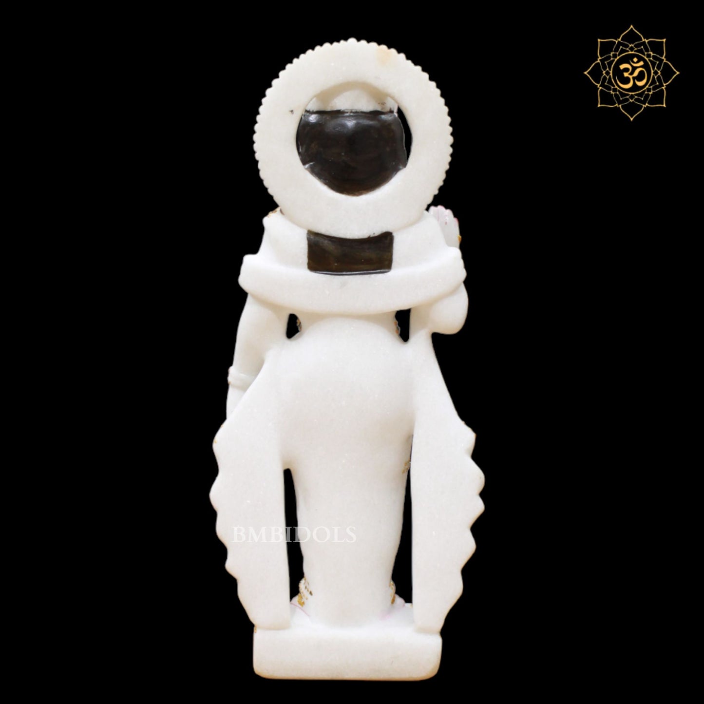 White Marble Radha Krishna Murti in Makrana Marble in 15inches