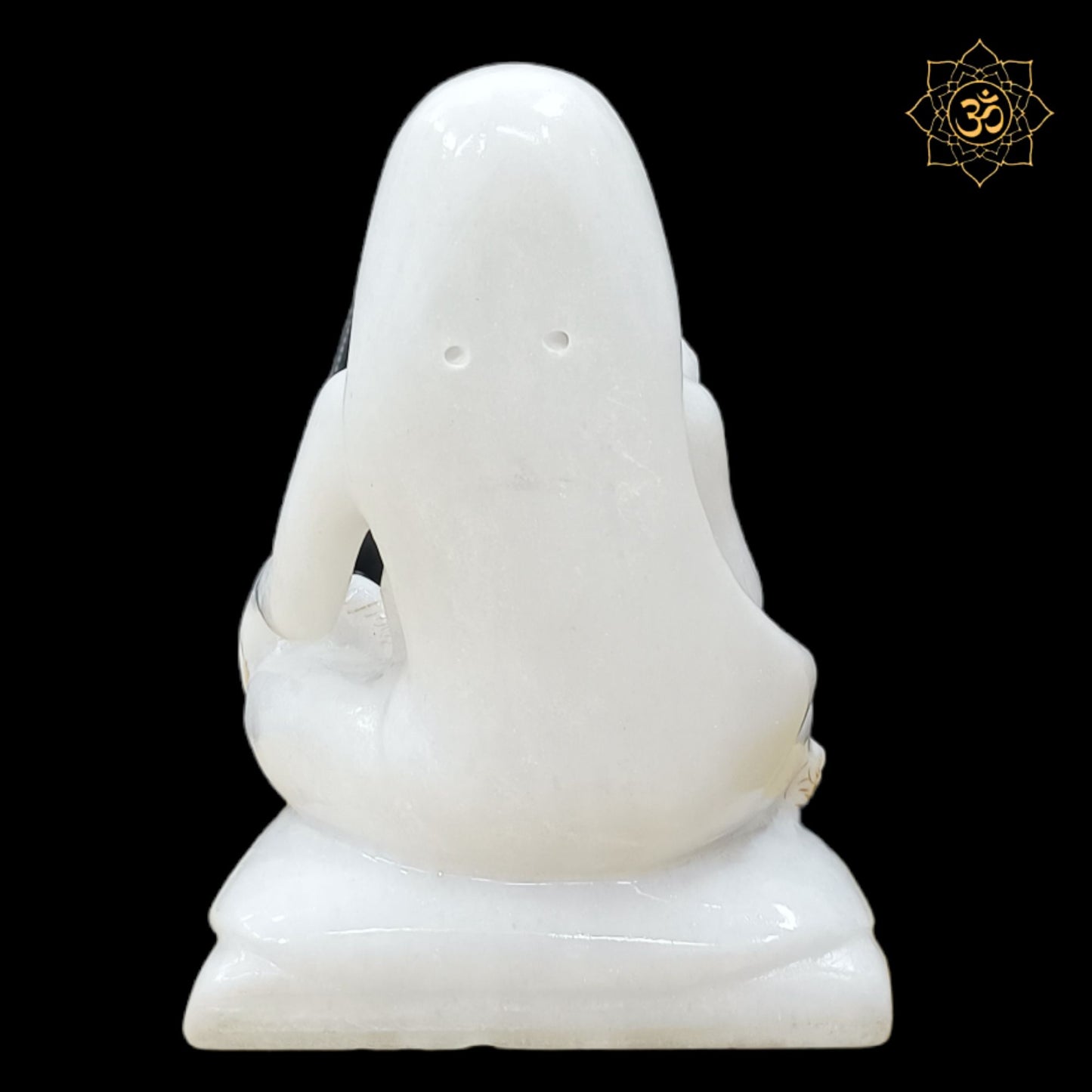 Marble Raghavendra Swami Murti made in Makrana Marble in 12inch