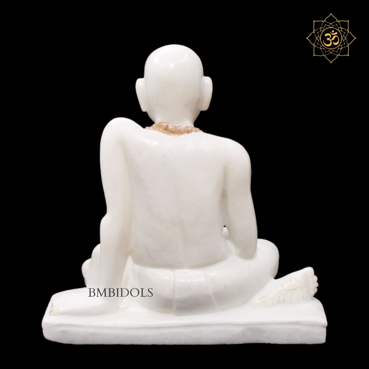 Marble Swami Samarth Murti in Makrana Marble in 12inches