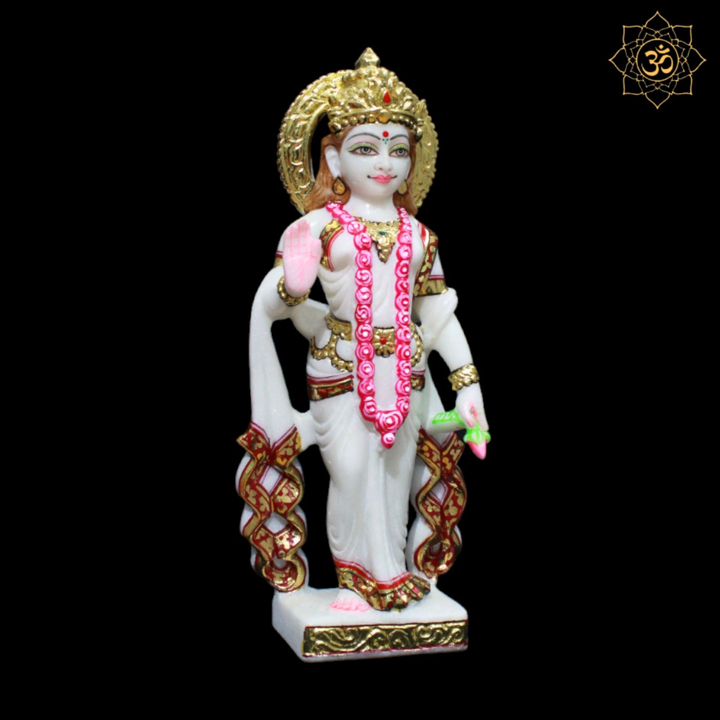 Majestic Marble Radha Krishna Murti made in Makrana Marble in 1feet