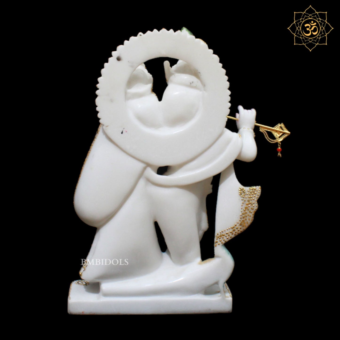 Marble Jugal Radha Krishna Murti in 15inches for Homes and Temples