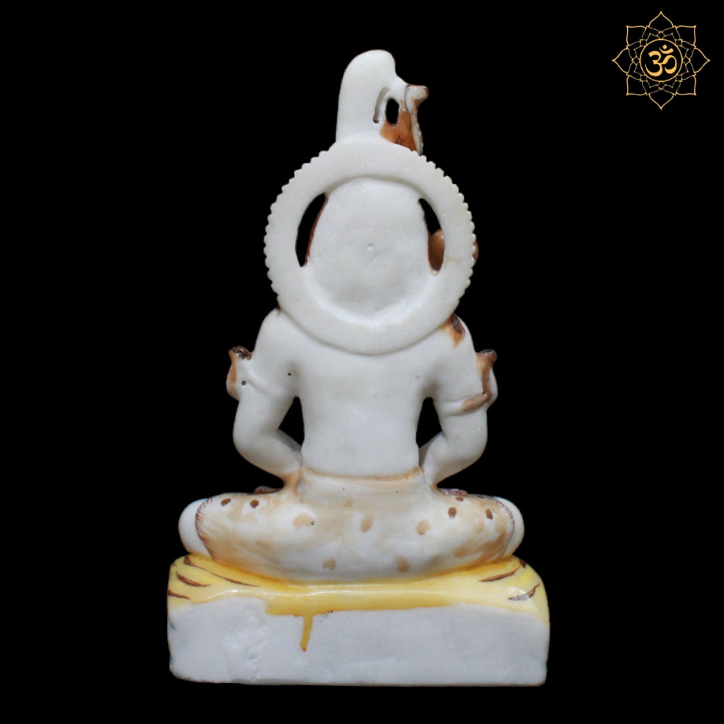 Meditation Marble Shiva Murti for Homes and Temples in 12inches