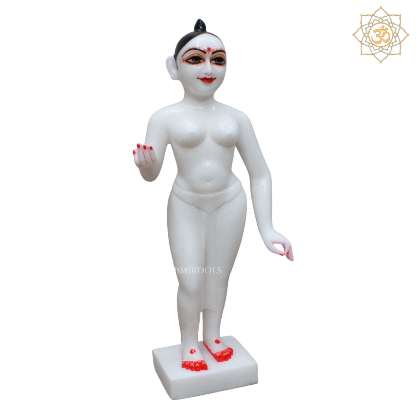 Iskcon Radha Krishna Marble Murti designed for Home and Temple