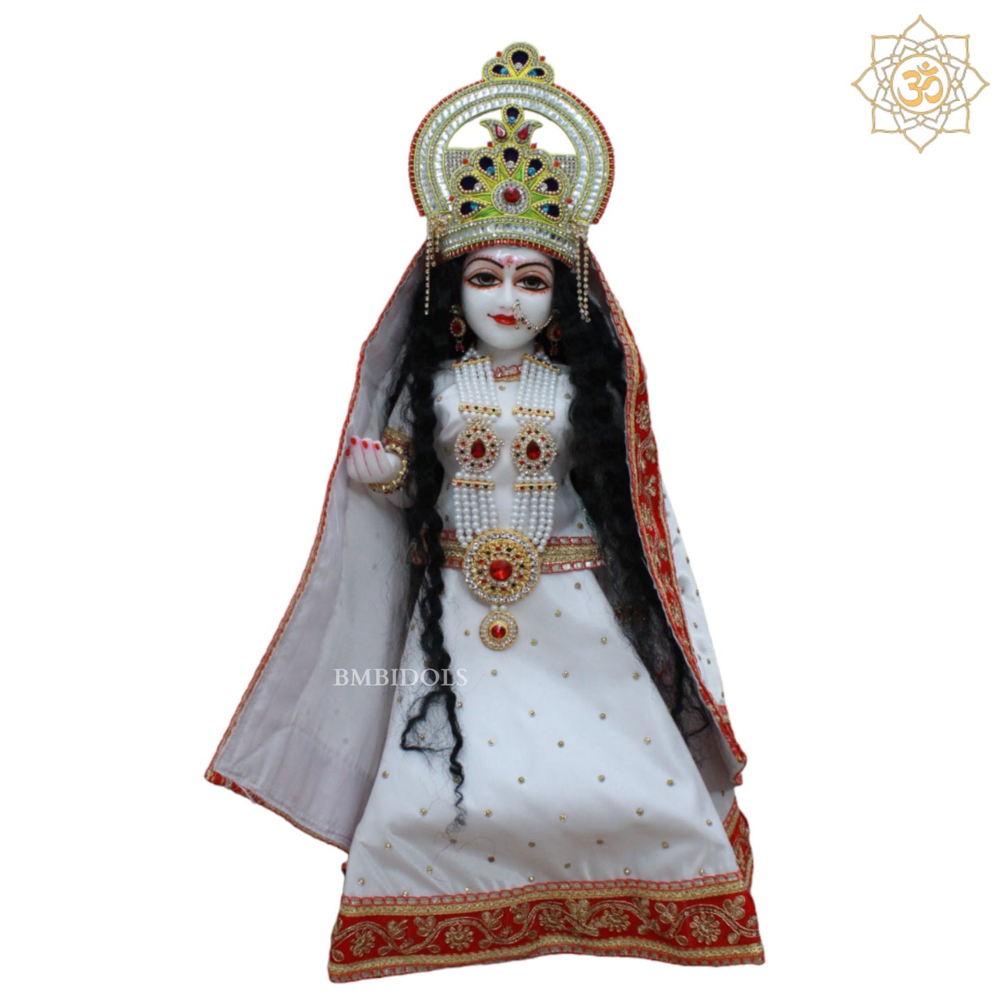 Iskcon Radha Krishna Marble Murti designed for Home and Temple