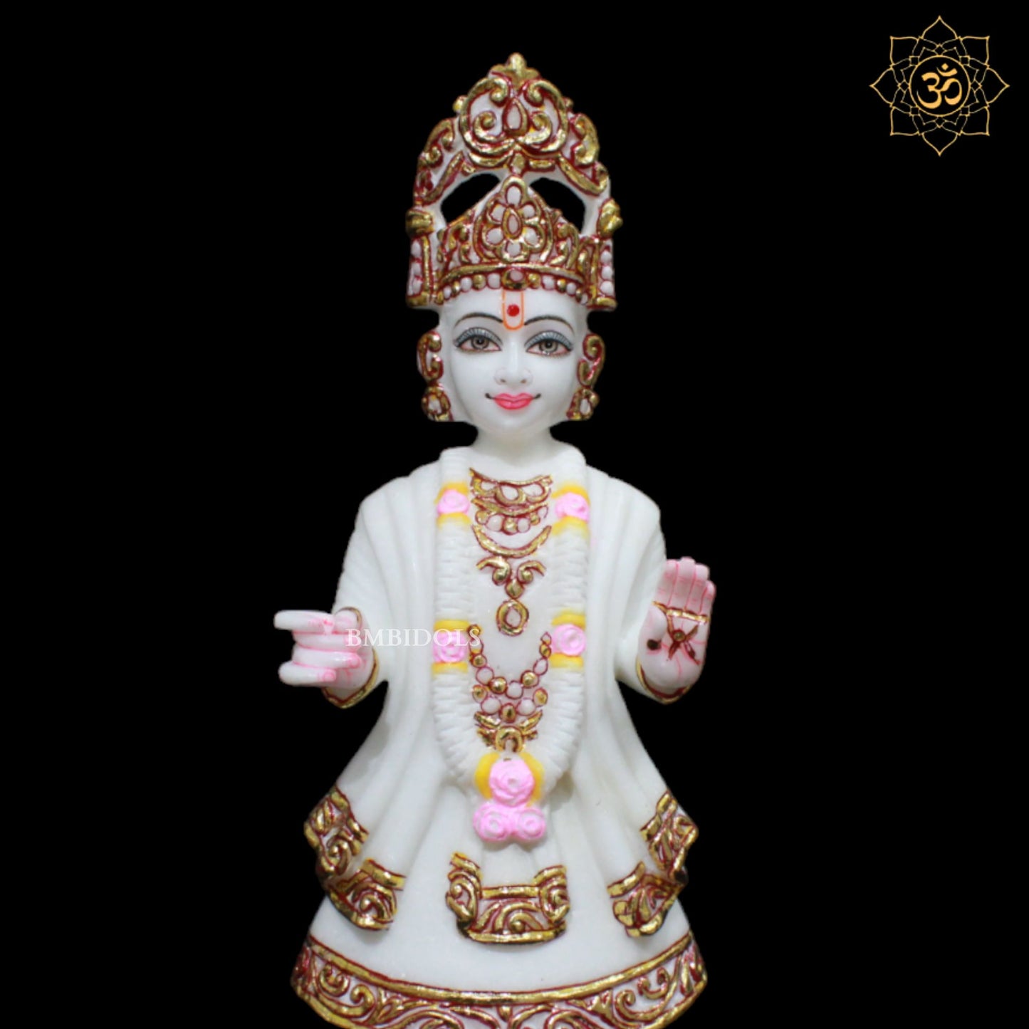 Swami Narayan Marble Murti for Homes and Temples