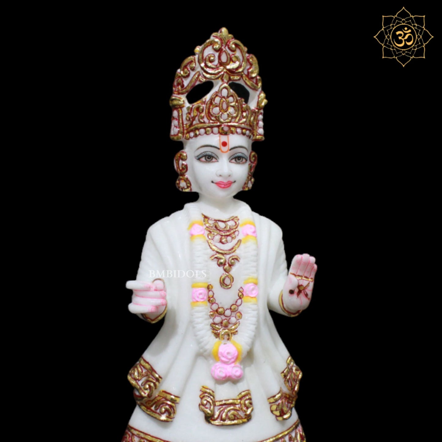 Swami Narayan Marble Murti for Homes and Temples