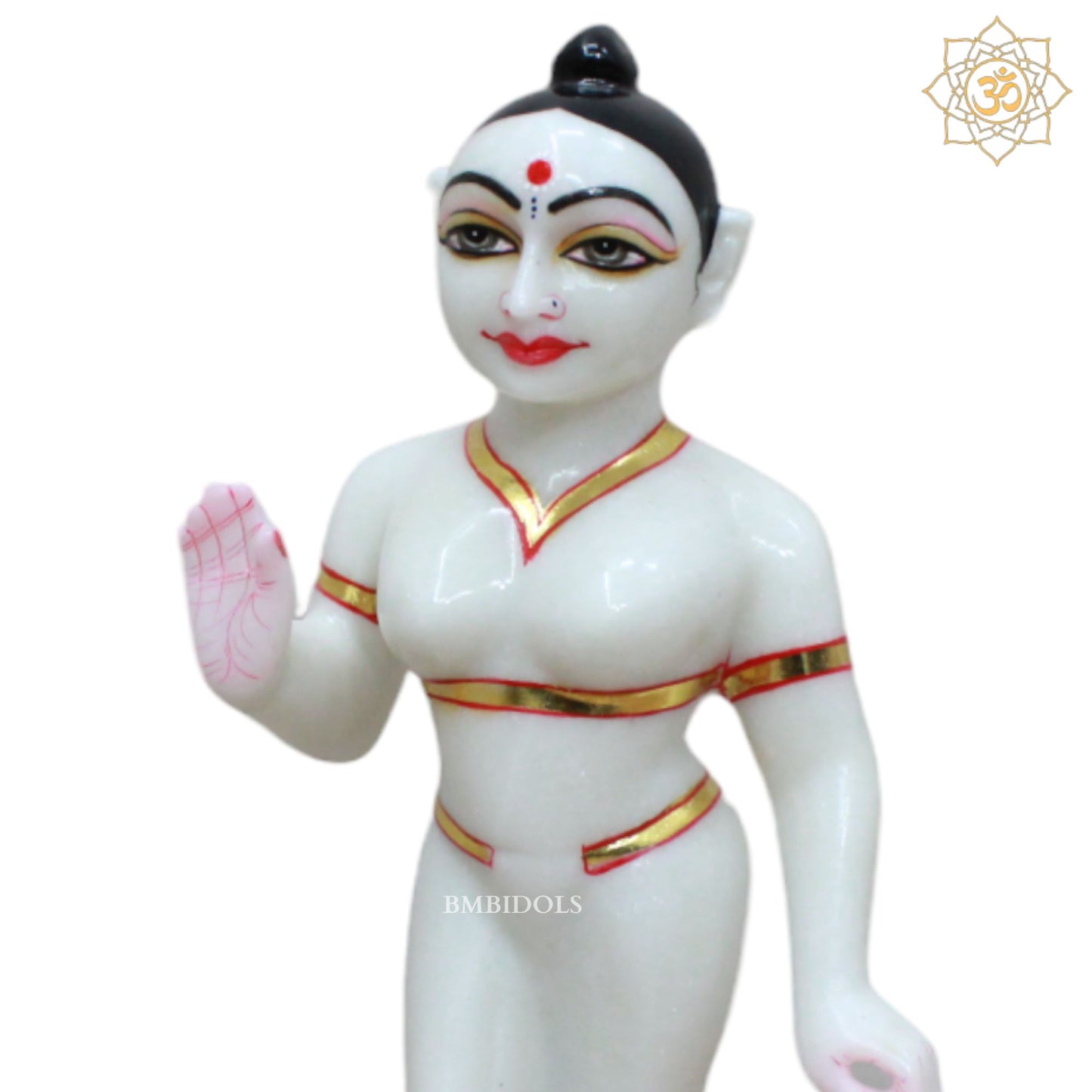 Iskcon Radha Krishna Marble Murti for Homes and Temples in 1feet