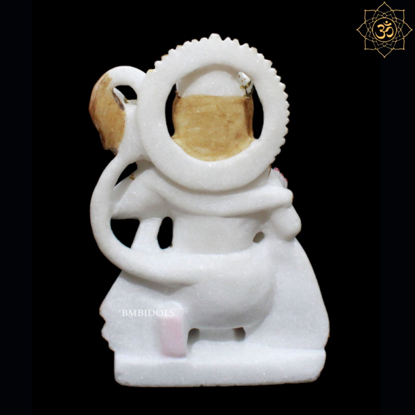 Small Hanuman Marble Murti for Homes and Temples in 9inches