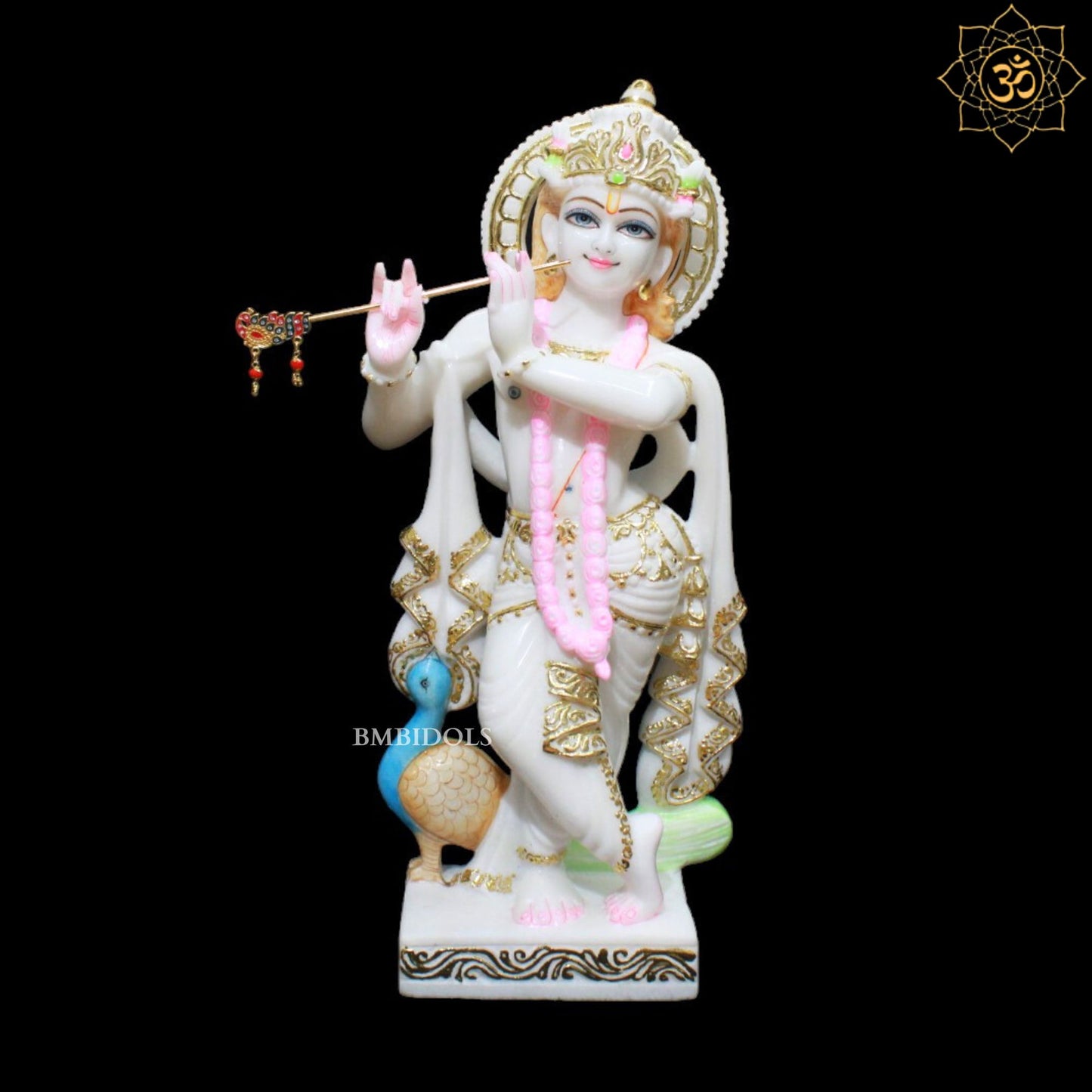 18inch Radha Krishna Marble Murti For Home and Mandirs