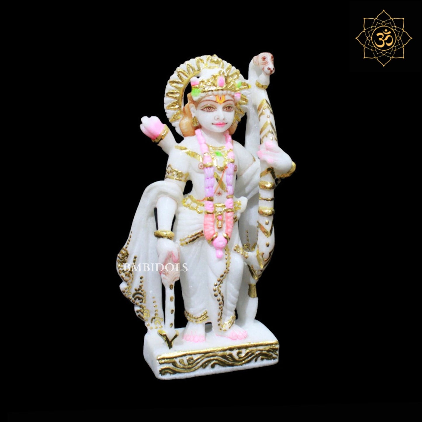 Ram Darbar Marble Murti in Small Size 9inches for Home Mandirs