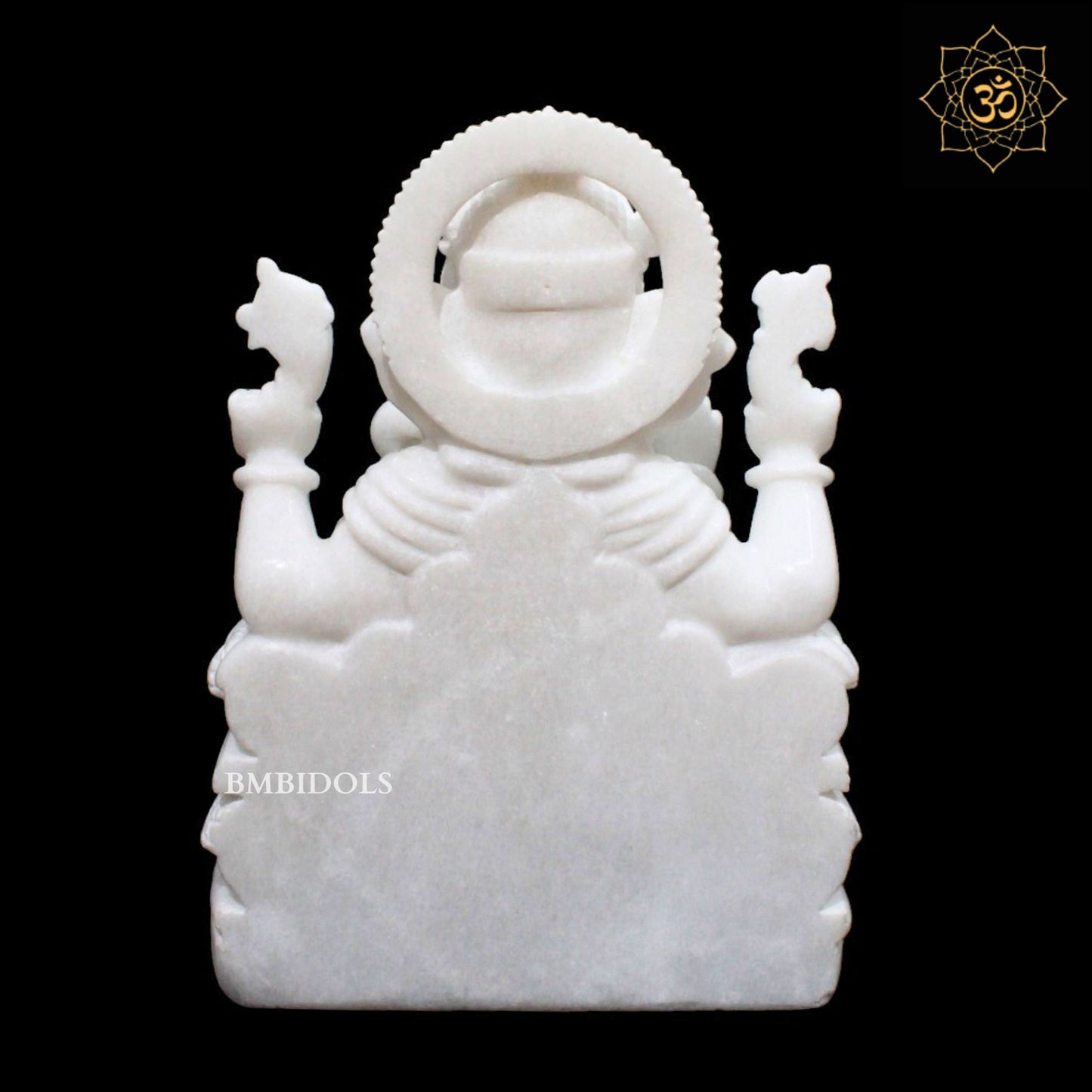 Ganesh Marble Murti for Homes and Temples in 12inches