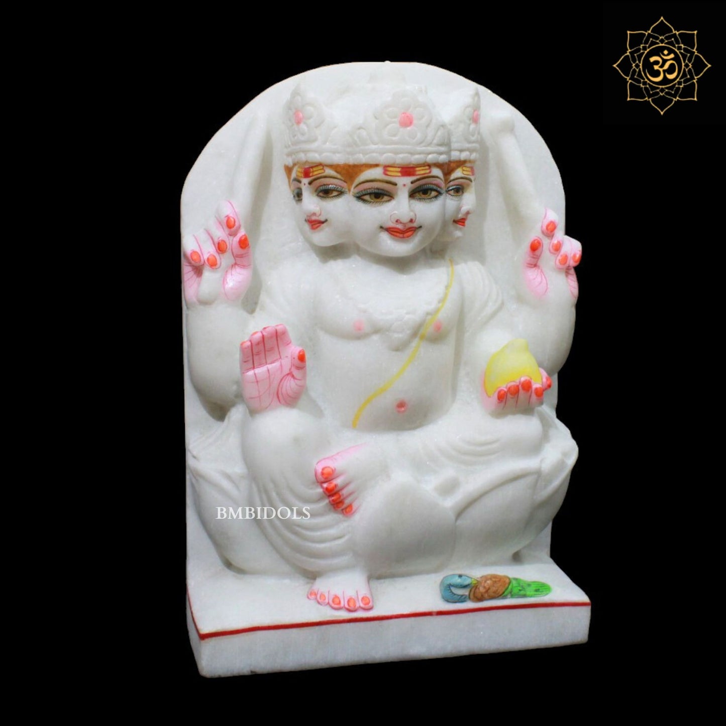 Marble Shiv Parivar, Ganesh, Kartikeya, Parvati for Homes and Temples