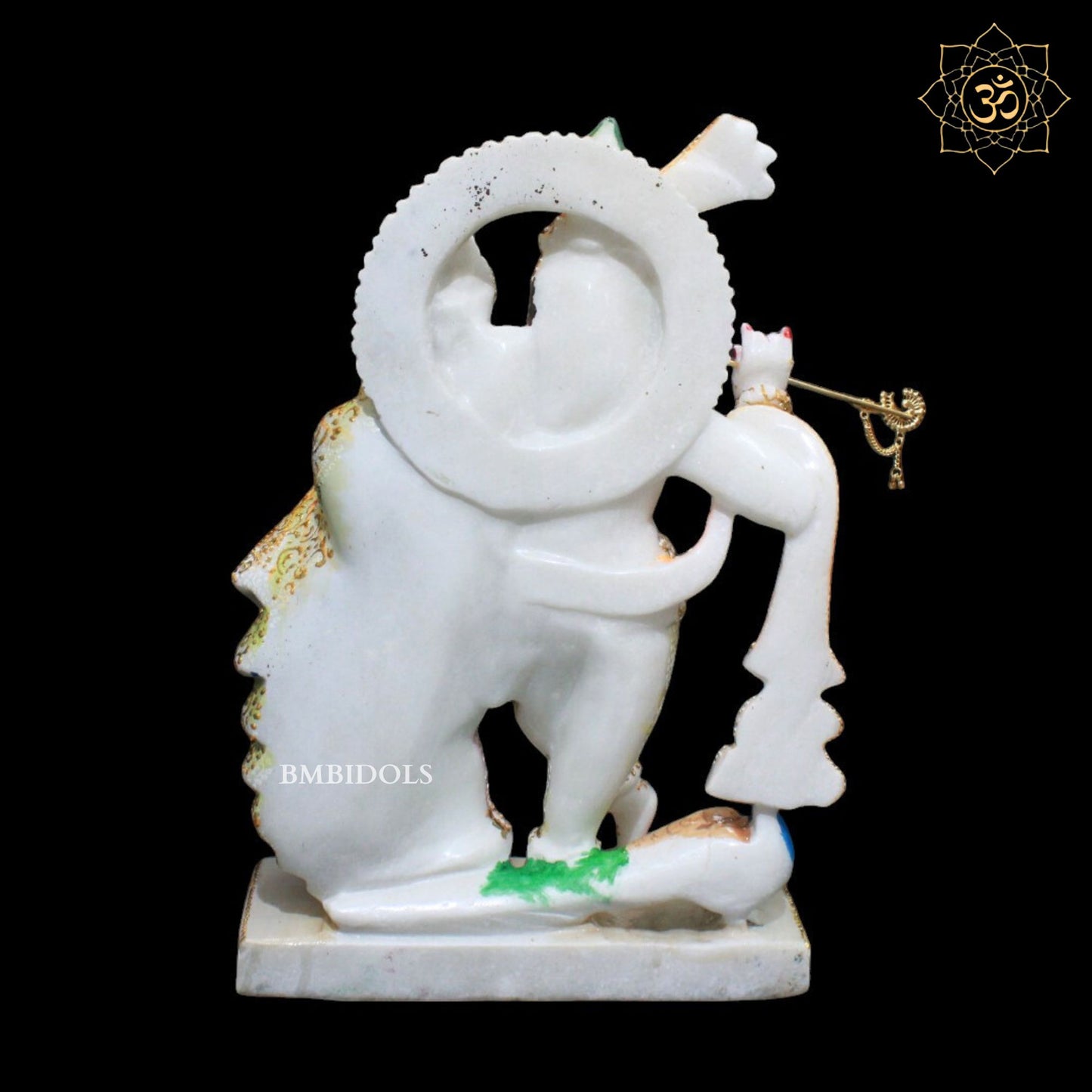 Beautiful Marble Jugal Radha Krishna Murti for Homes and Temples