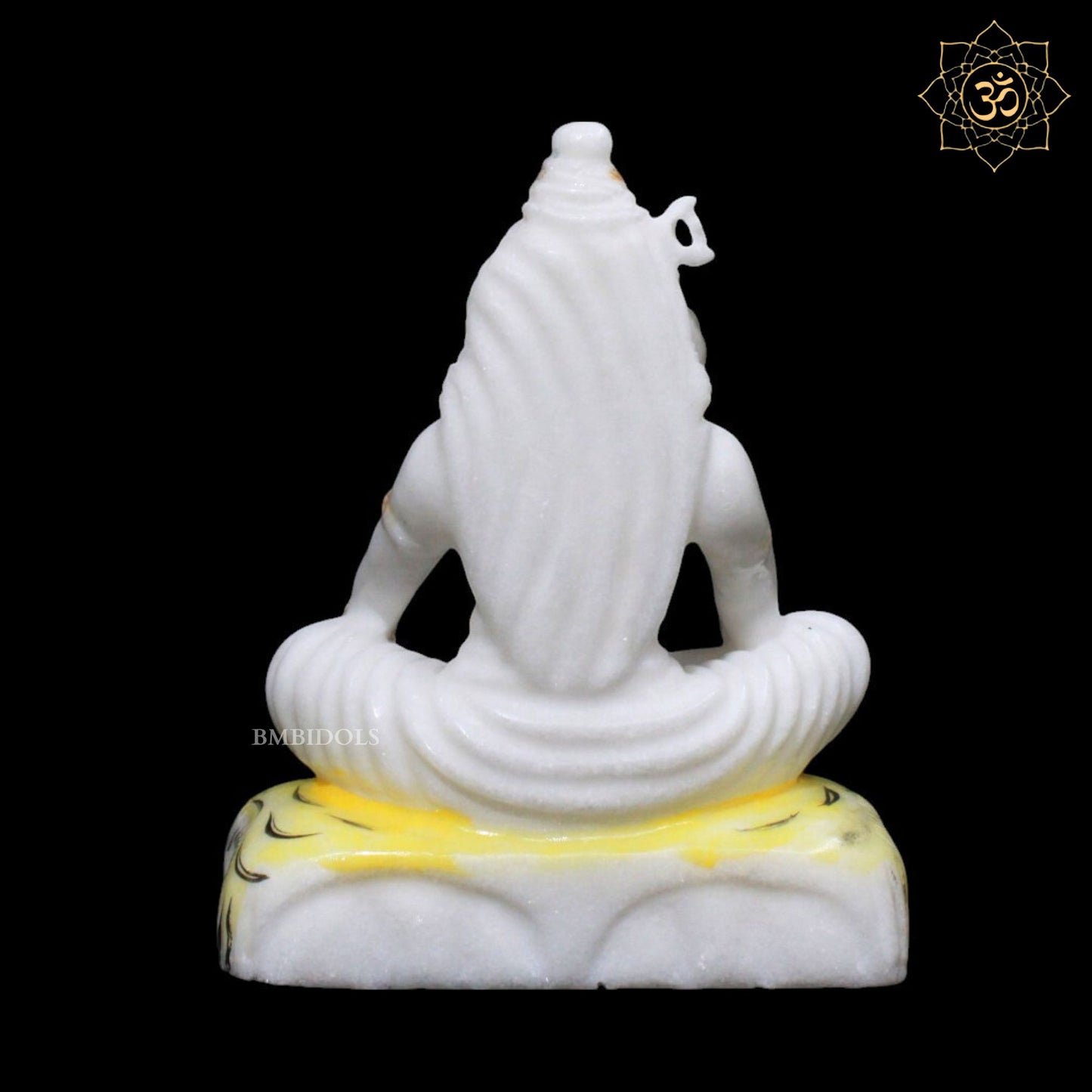 Shiva Marble Murti for Homes and Temples in 7inches in Makrana Marble