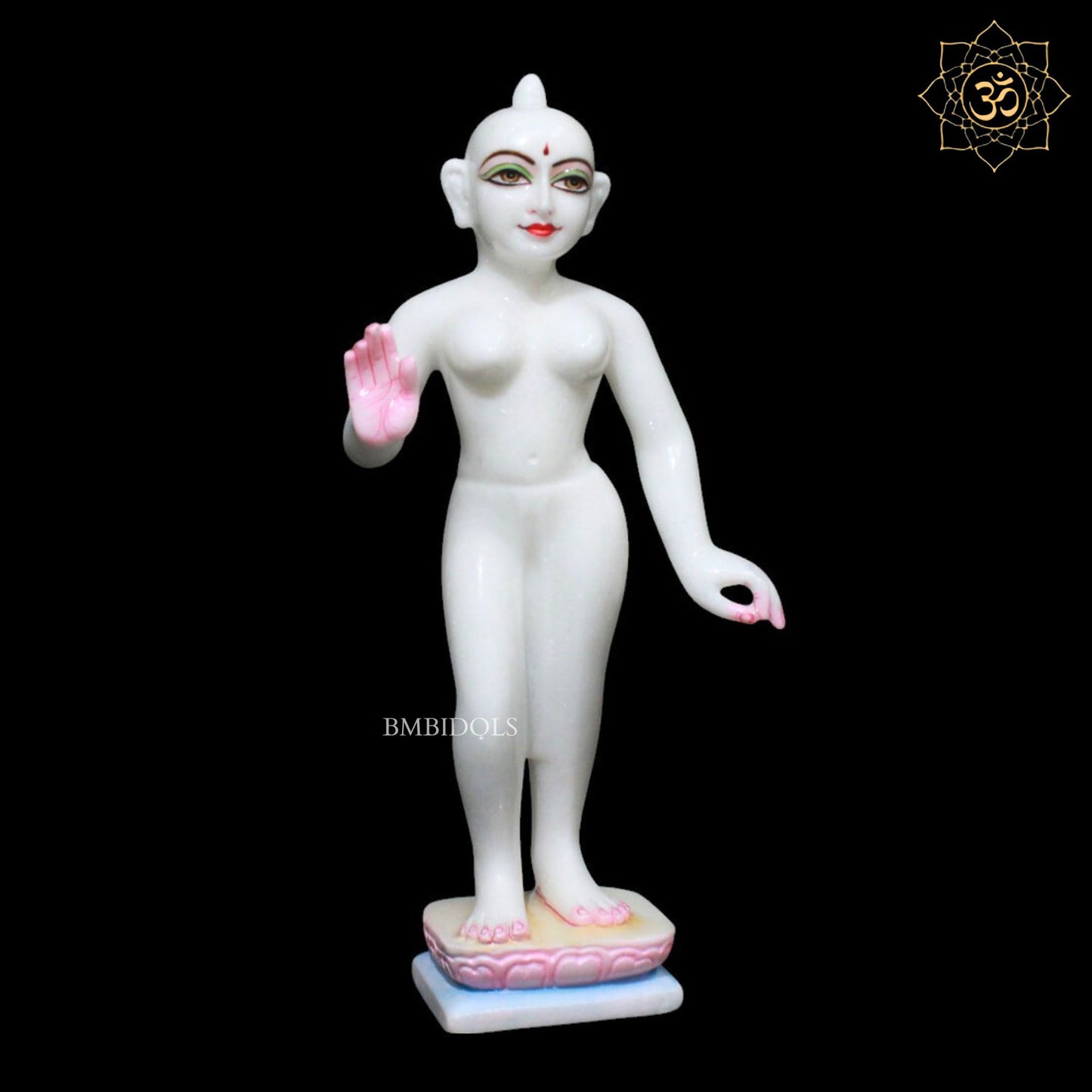 Iskcon Radha Krishna Marble Murti for Home Mandirs in 15inches