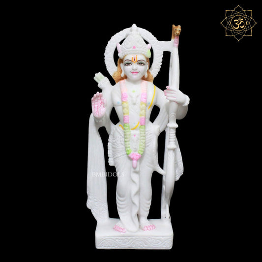 Marble Ram Darbar Murti for Home Mandirs in 15inches