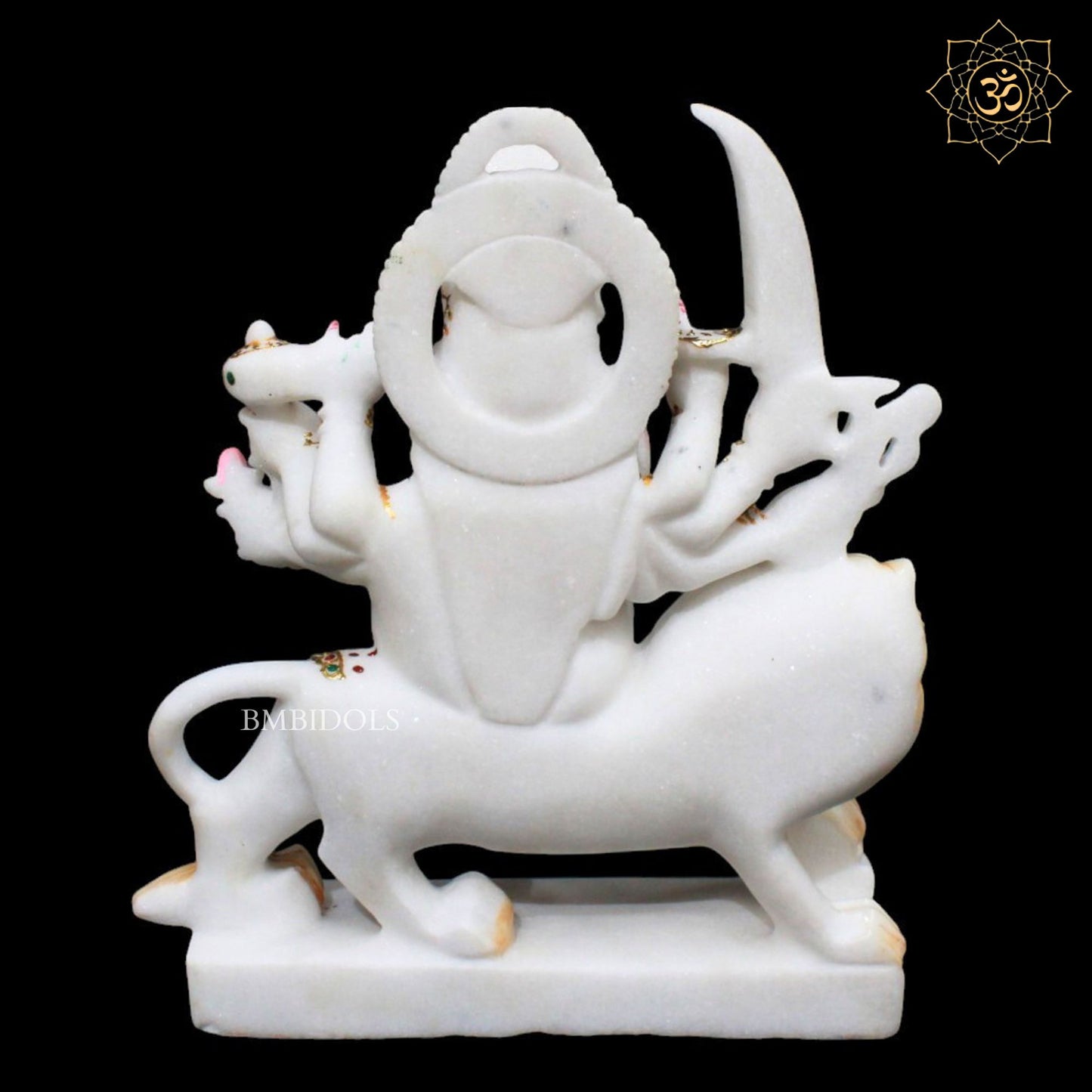 Marble Durga Mata Murti for Home Mandirs in 1feet