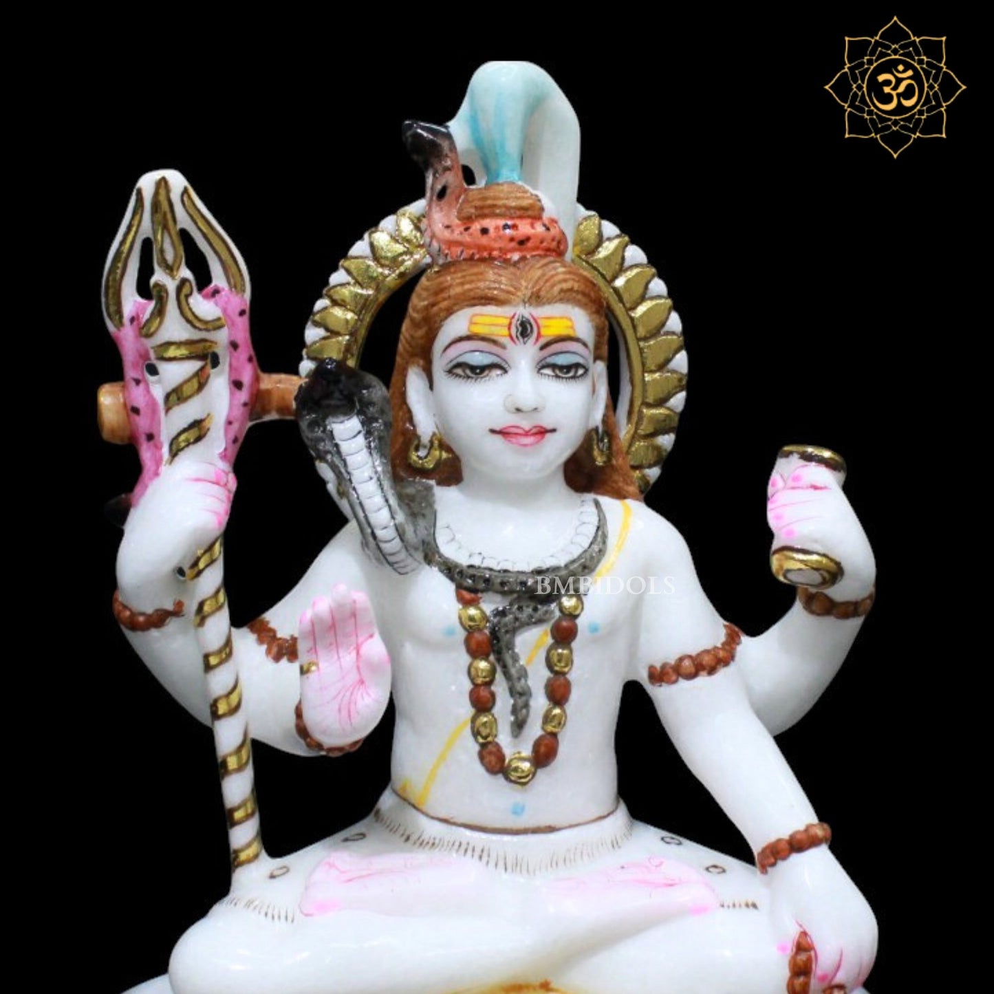 Shiva Marble Murti for Homes and Temples in 10inches