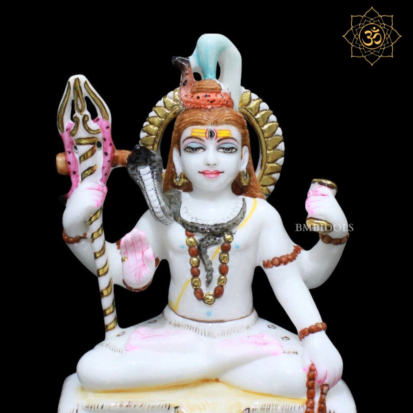 Shiva Marble Murti for Homes and Temples in 10inches