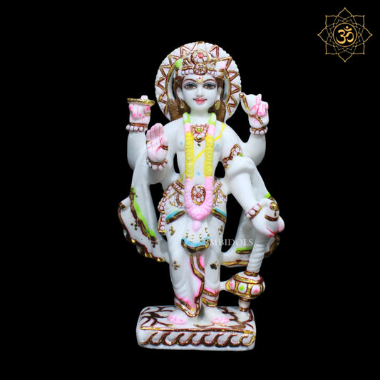 Small Lakshmi Naryan Marble Murti for Homes and Temples in 9inches