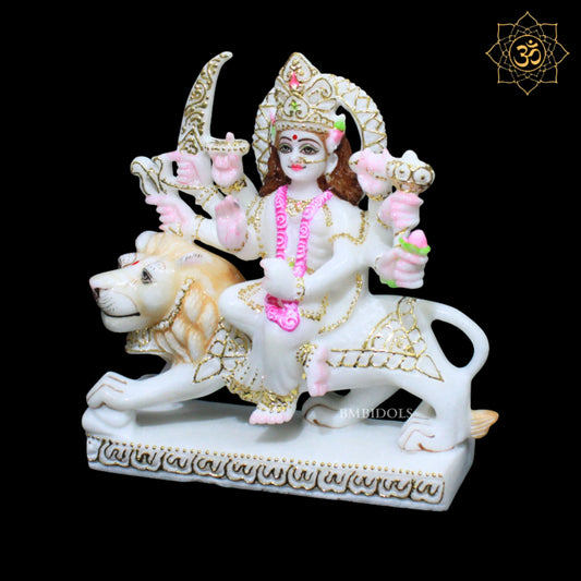 Durga Mata Murti for Homes and Temples in 9inch