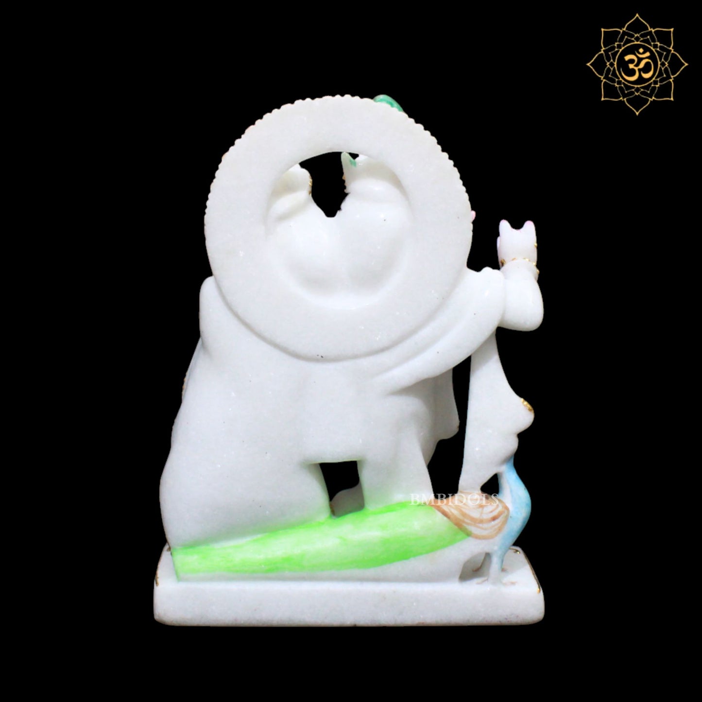 Jugal Radha Krishna Marble Statue for Homes and Temples in 9inches