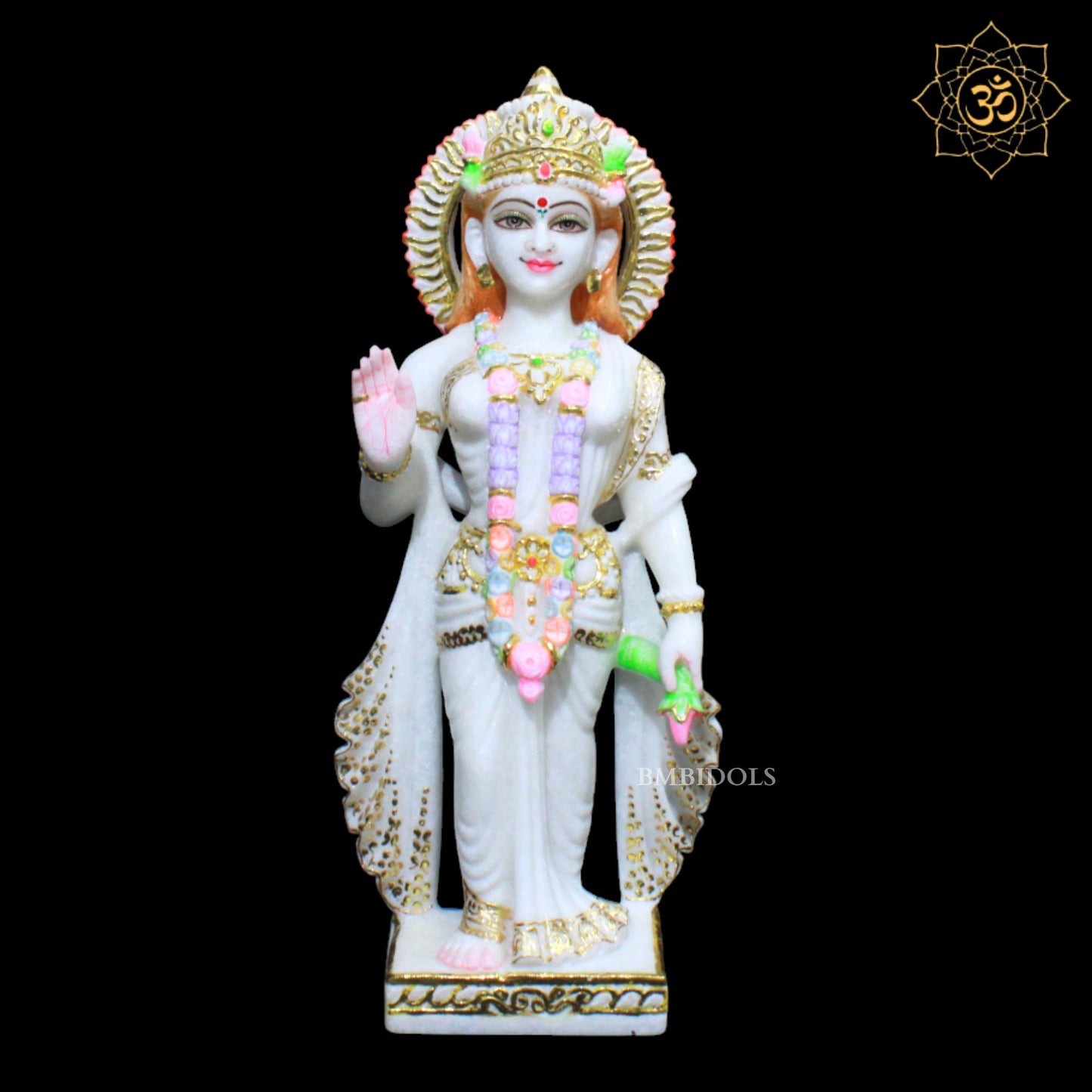 Radha Krishna Marble Murti in 18inches in Makrana Marble