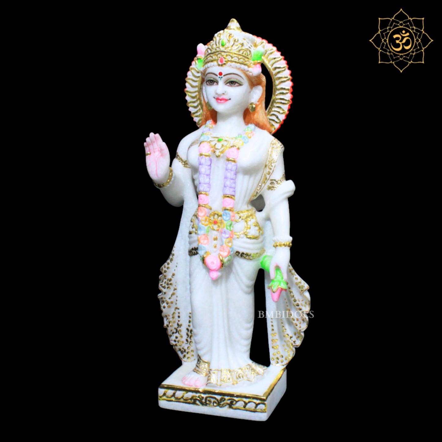 Radha Krishna Marble Murti in 18inches in Makrana Marble