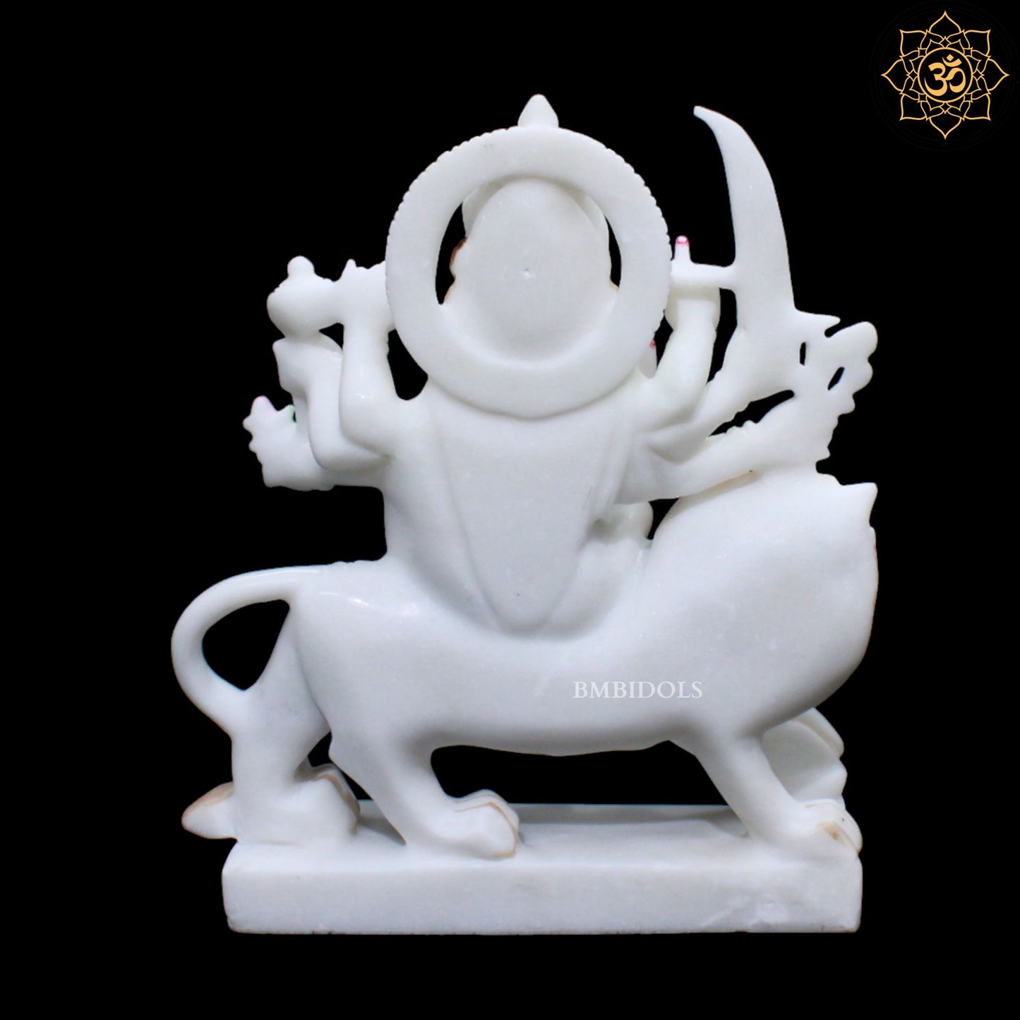 1feet Marble Durga maa Murti for Ghar Mandirs and Temples