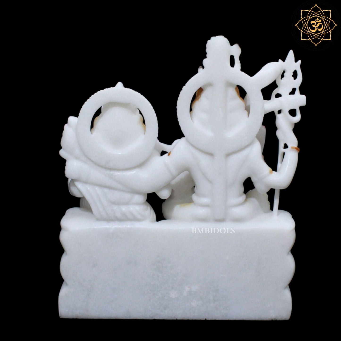 Shiv Parivar Marble Statue for Homes and Temples in 1feet