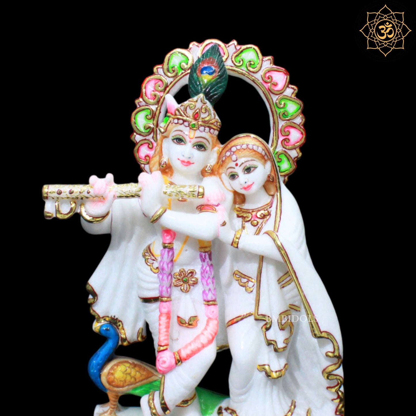 Jugal Radha Krishna for Homes and Temples in 12inches