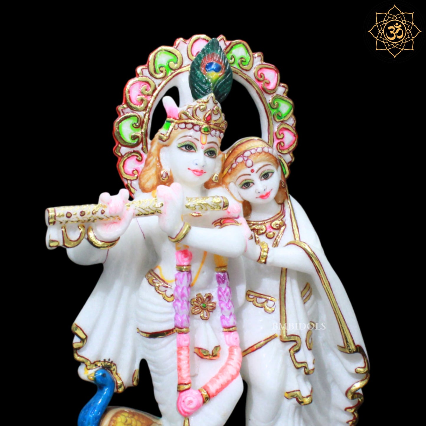 Jugal Radha Krishna for Homes and Temples in 12inches