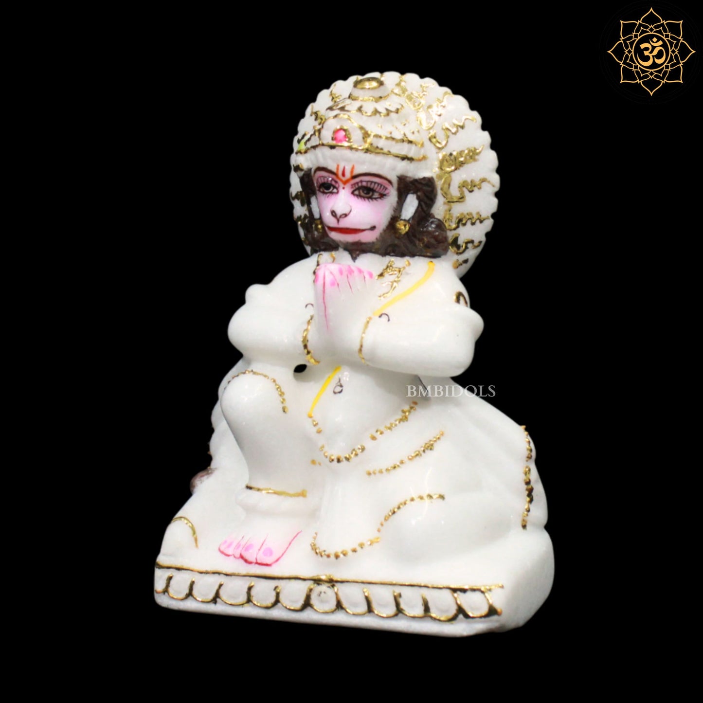 Ram Darbar Marble Murti for Homes and Temples in 12inches in Makrana Marble