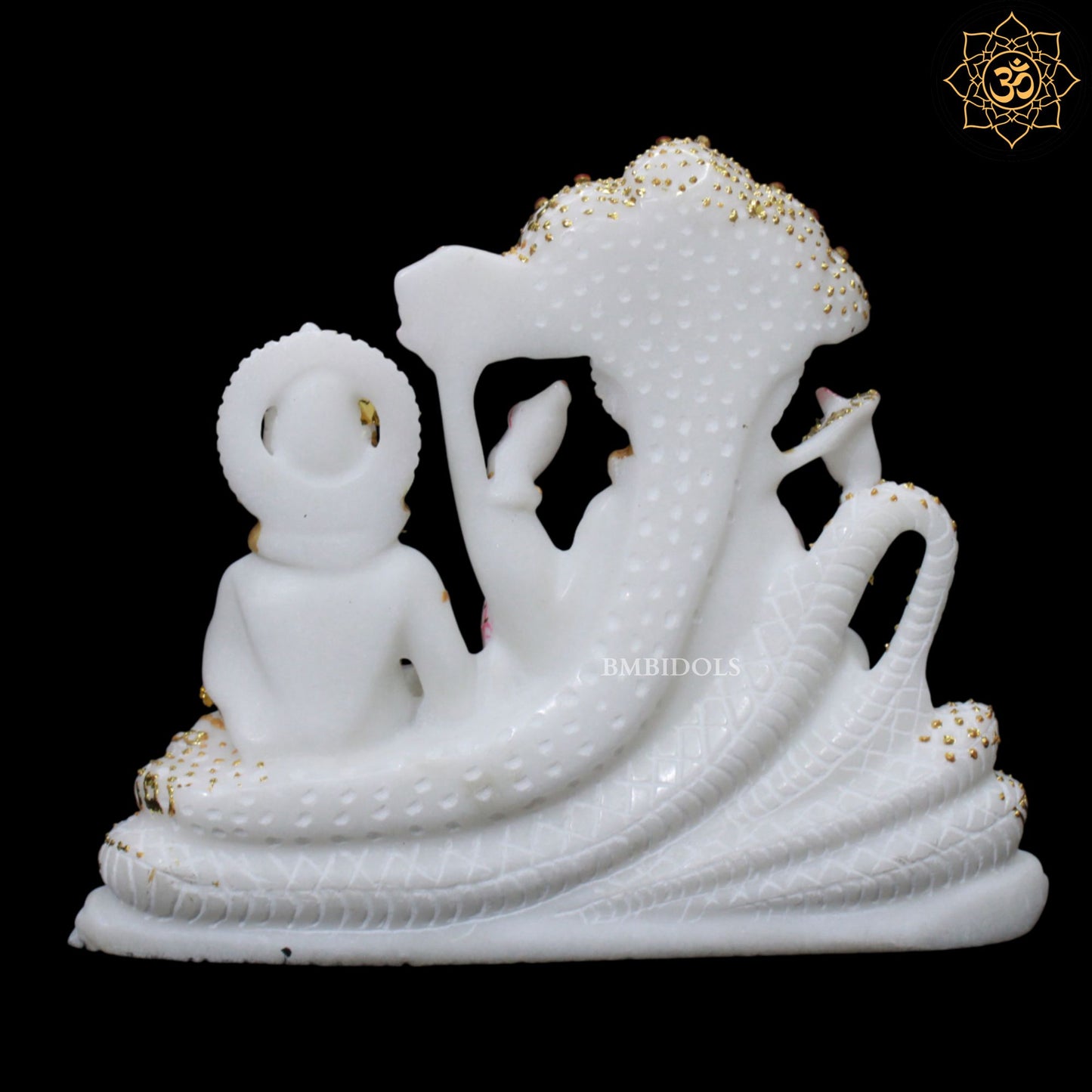 Lakshmi Narayan Marble Statue for Ghar mandirs in 7inch