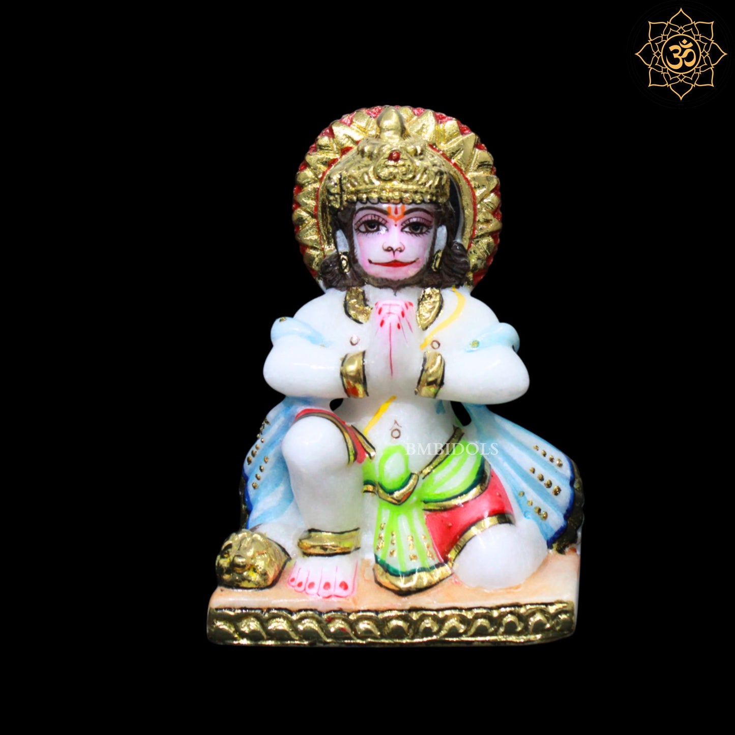 Ram Darbar Marble Statue for Homes and Temples in 1feet