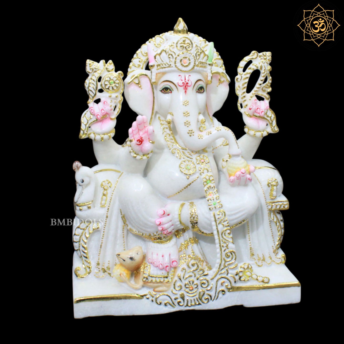 Special Marble Ganesh Murti for Homes and Temples in 18inches