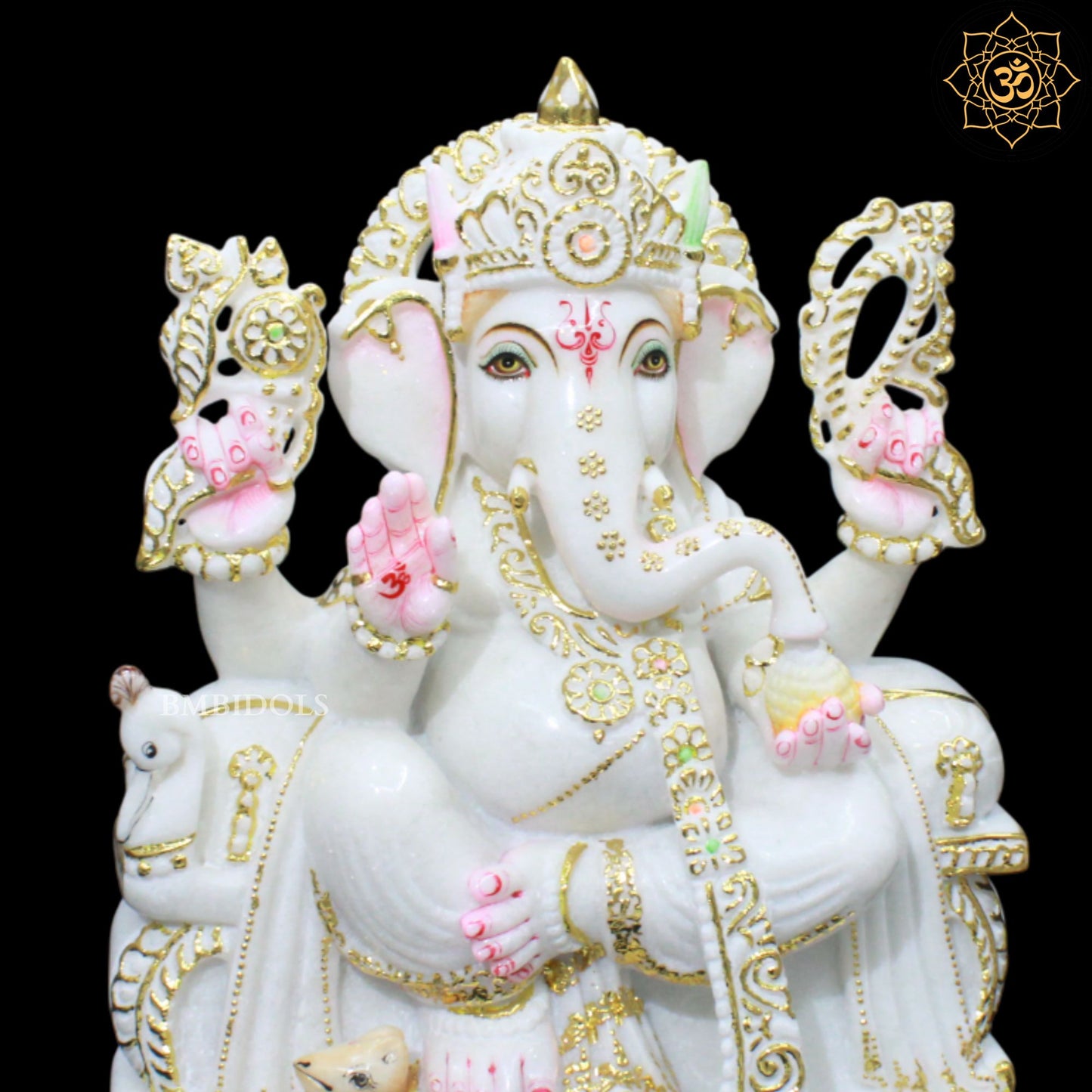 Special Marble Ganesh Murti for Homes and Temples in 18inches